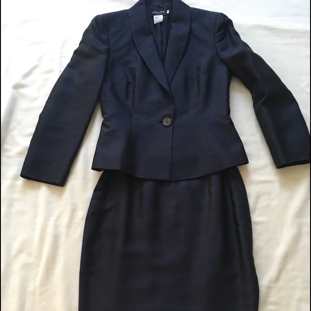 Luca Luca silk suit